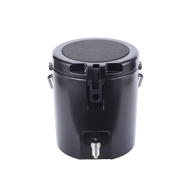 Hot Sales Customized Portable Rotomolded Plastic Ice Bucket Cooler Handles Solar Panel Thermal for Outdoor Camping Custom Food