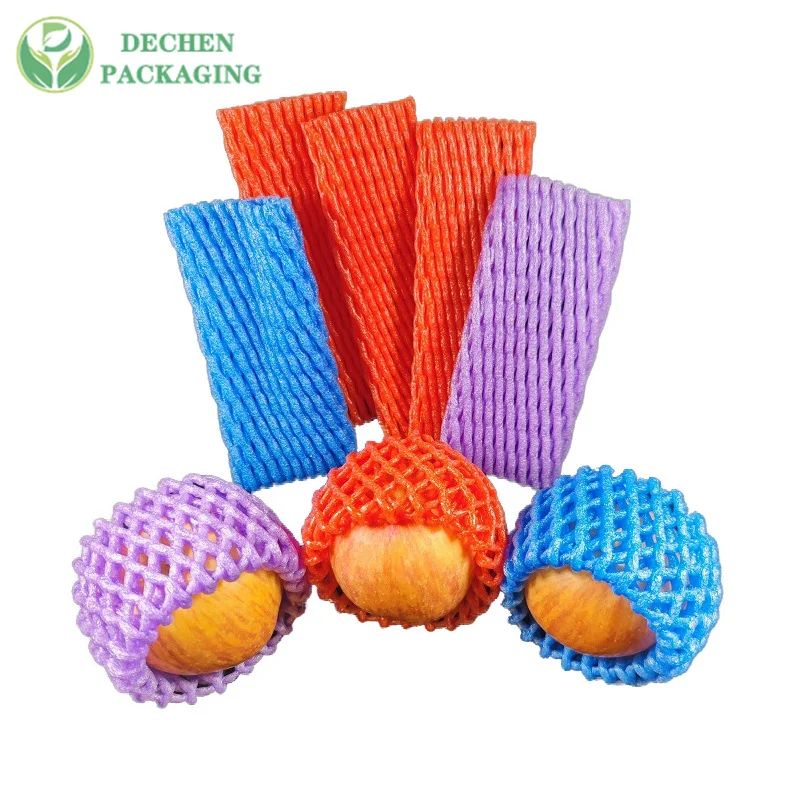 Bottle Sock Cover Plastic Tube Netting For Metal Parts Epe Foam Fruit And Vegetable Packing Nets