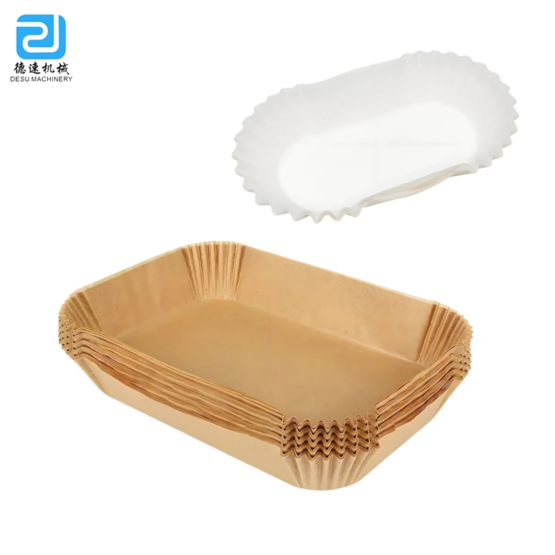 DS-JG Full Automatic Korean Air Fryer Paper Liners Making Machine Used in Korea Dutch Oven with Core Components PLC and Engine