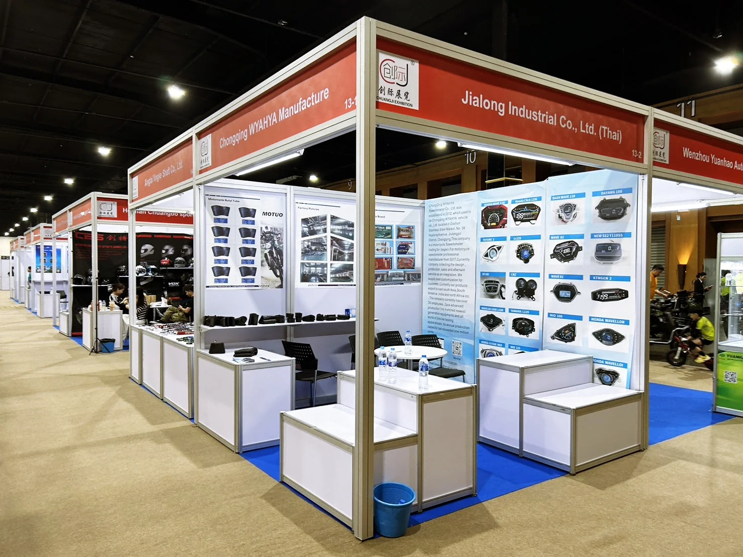 High Performance Aluminum Modular Exhibition Booth 3x3 Shell Scheme Exhibit Show Booths Exhibit Show Displays