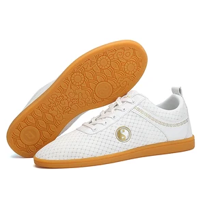 Custom Unisex Martial Arts Kung Fu Tai Chi Training Shoes Soft Sole PU Upper Rubber Sole All Seasons