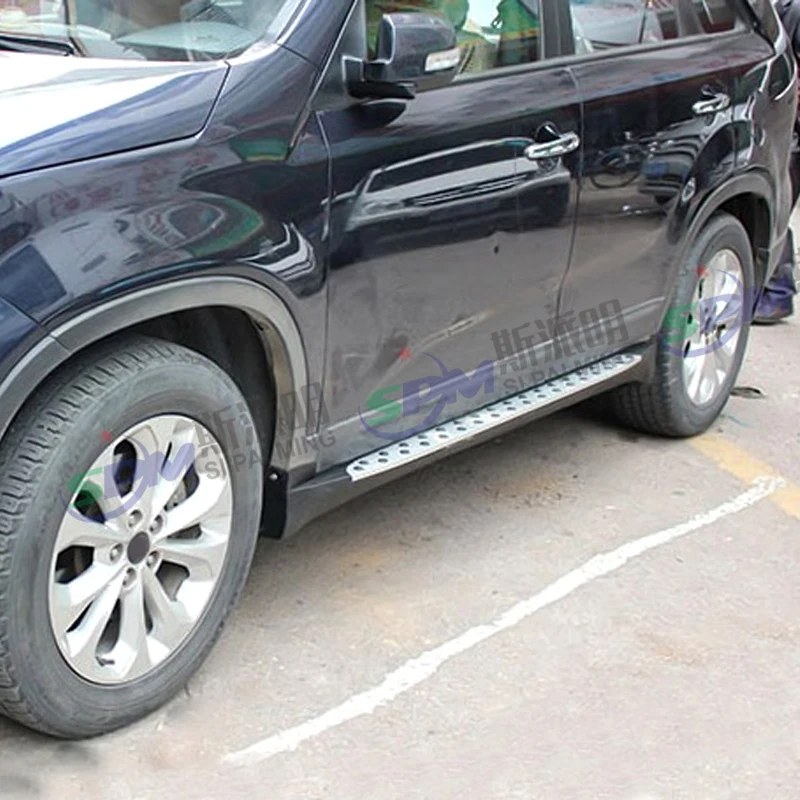 SPM SIDE STEP CAR RUNNING BOARDS for Kia SORENTO 2009-2013