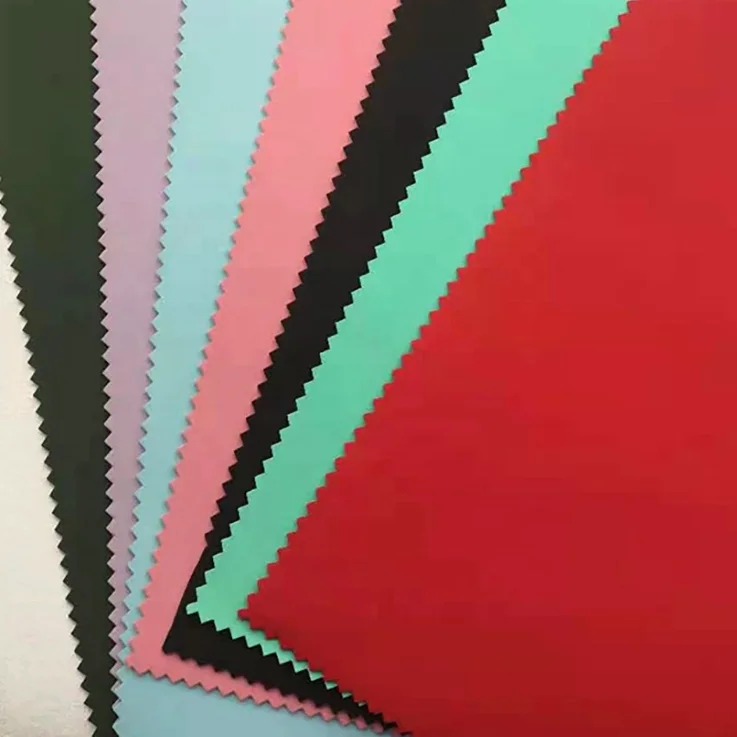 CIGNO Premium Pu Leather Film Adhesive Surface Oxford Fabric Nonslip Car Seat Synthetic Leather for Sofa and Bag