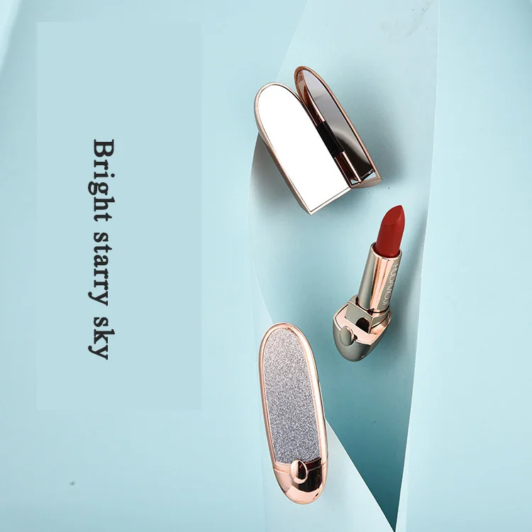 
 Красочная губная помада Huad с драгоценным камнем, яркая звезда, роскошная Женская Студенческая губная помада для макияжа Yiwu Vibrato Yanjiu, бархатная Увлажняющая губная помада  