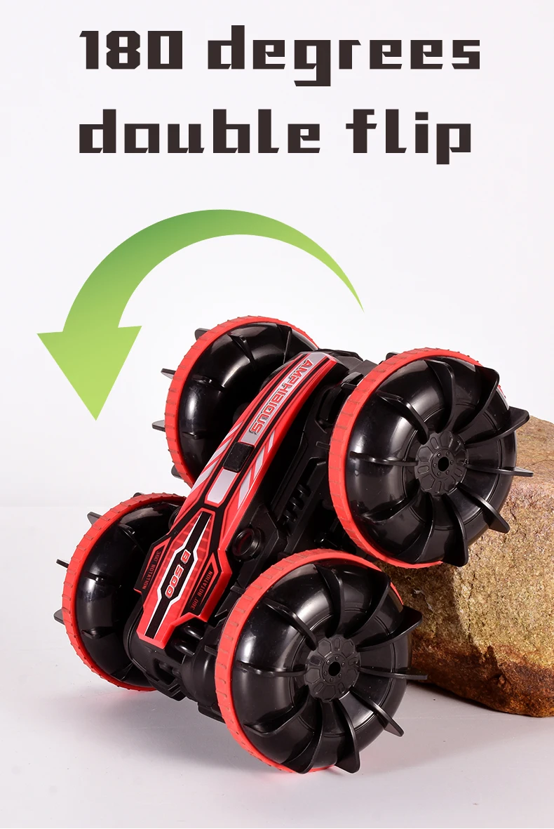 Popular Amphibious Double Side Driving Remote Control Car RC Off-Road ...