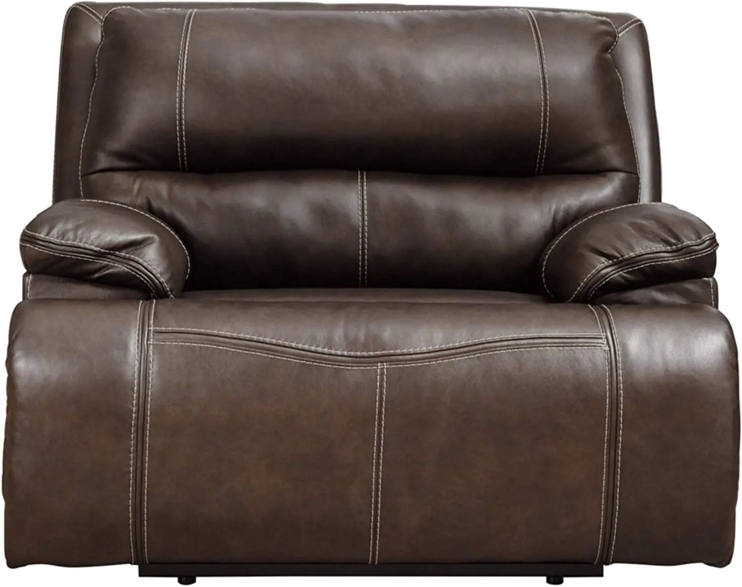 Meimin Leather Home Cinema Theater Recliner Love Seat Living Room ...