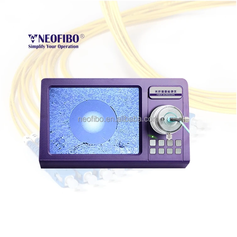 Neofibo Fk4420pmpo Mtp/mpo Benchtop Video Fiber Microscope Fiber