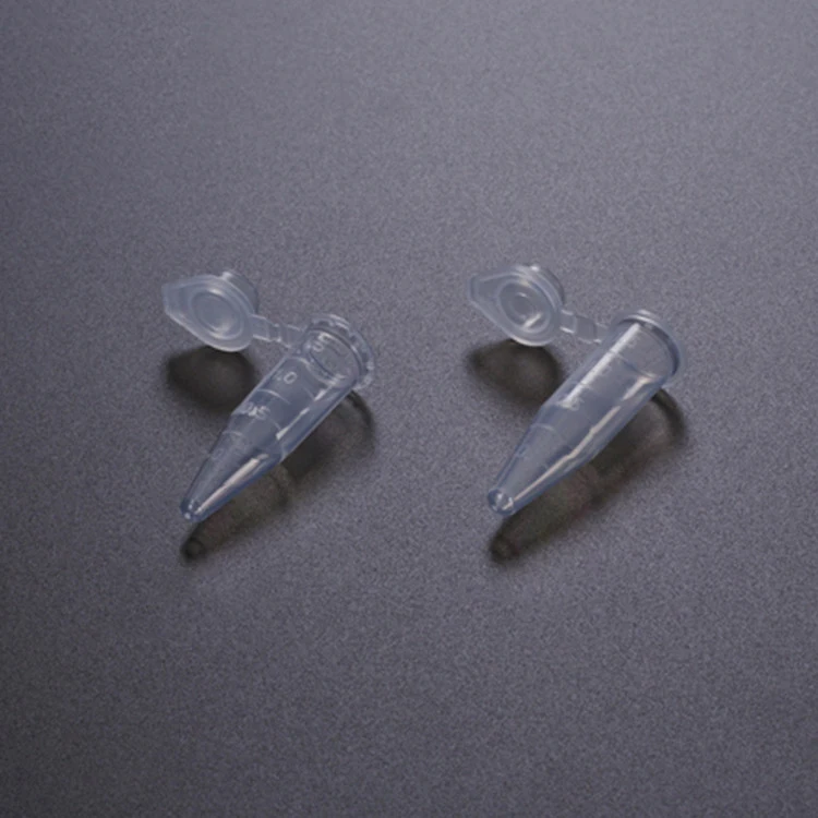 Одноразовая Пластиковая центрифуга 1,5 мл с крышкой