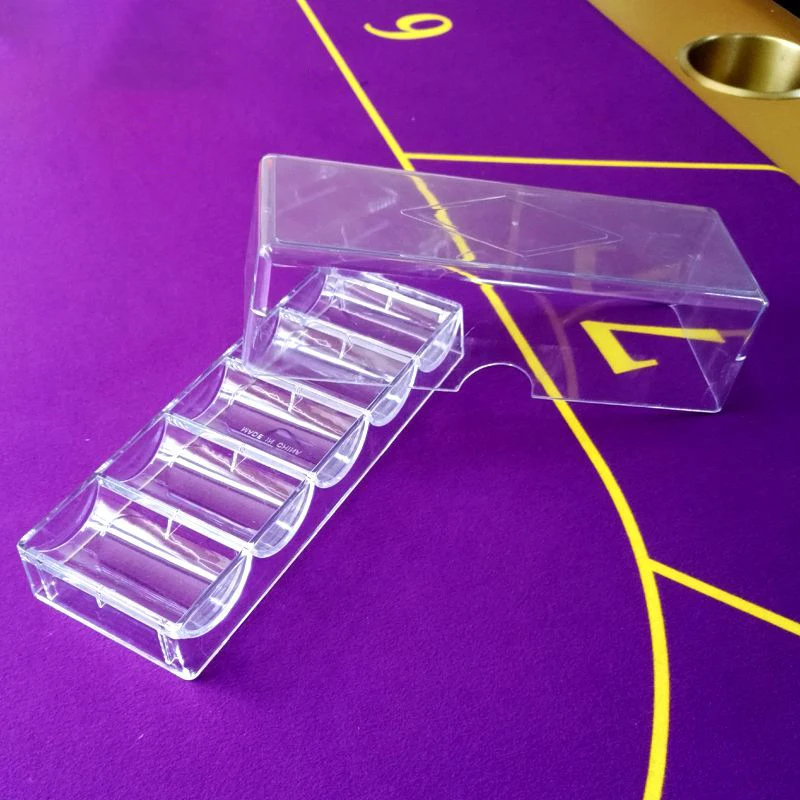 100 шт. фишки для покера игральные карты Высокое качество Чехол пользовательские акриловые покерные