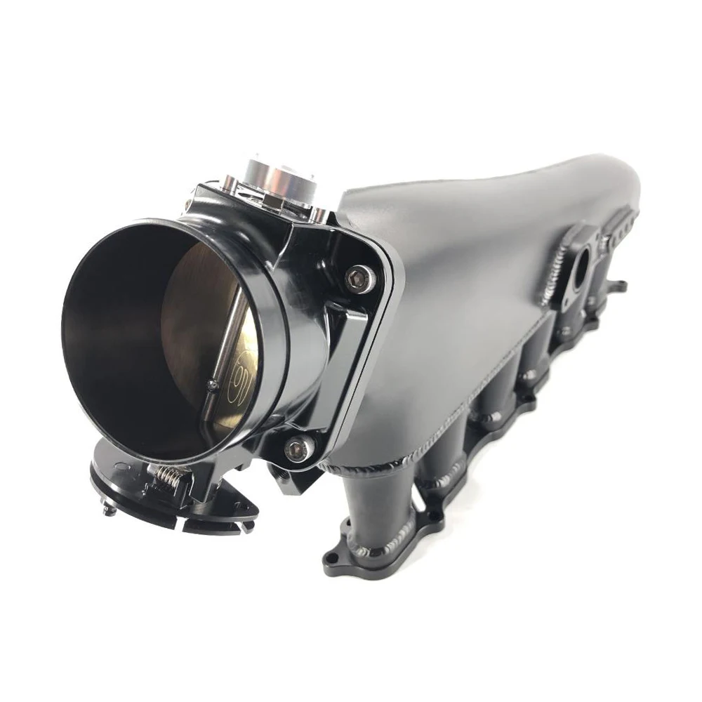 Custom All Popular Sizes Engine 6061 Aluminium Intake Manifold 90mm with Fuel Rail and Throttle Body for Toyota