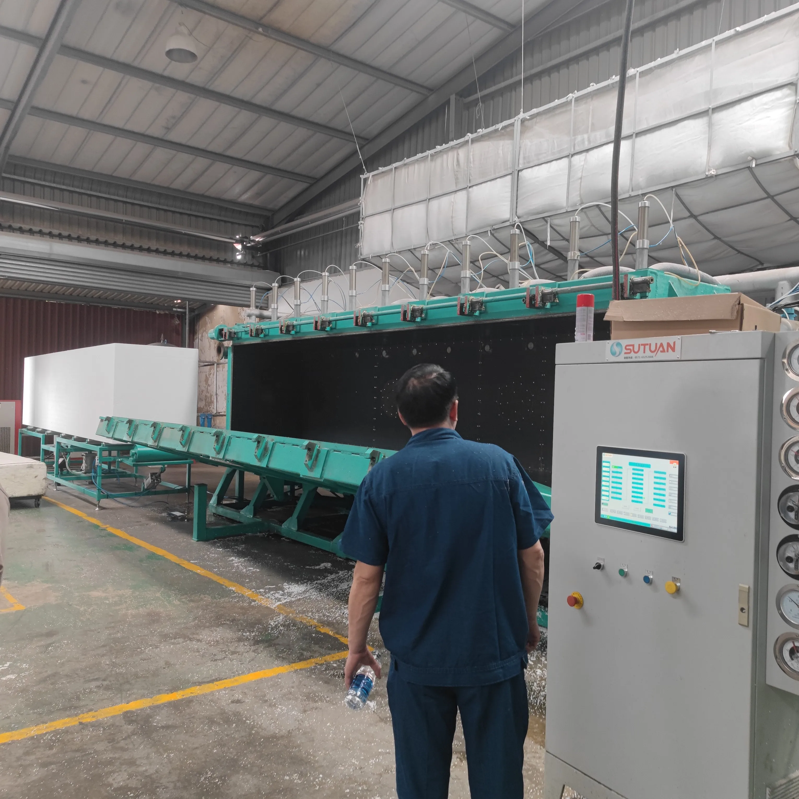 Horizontal EPS Board Machine - Polystyrene/Styrofoam Foam Block Production Line