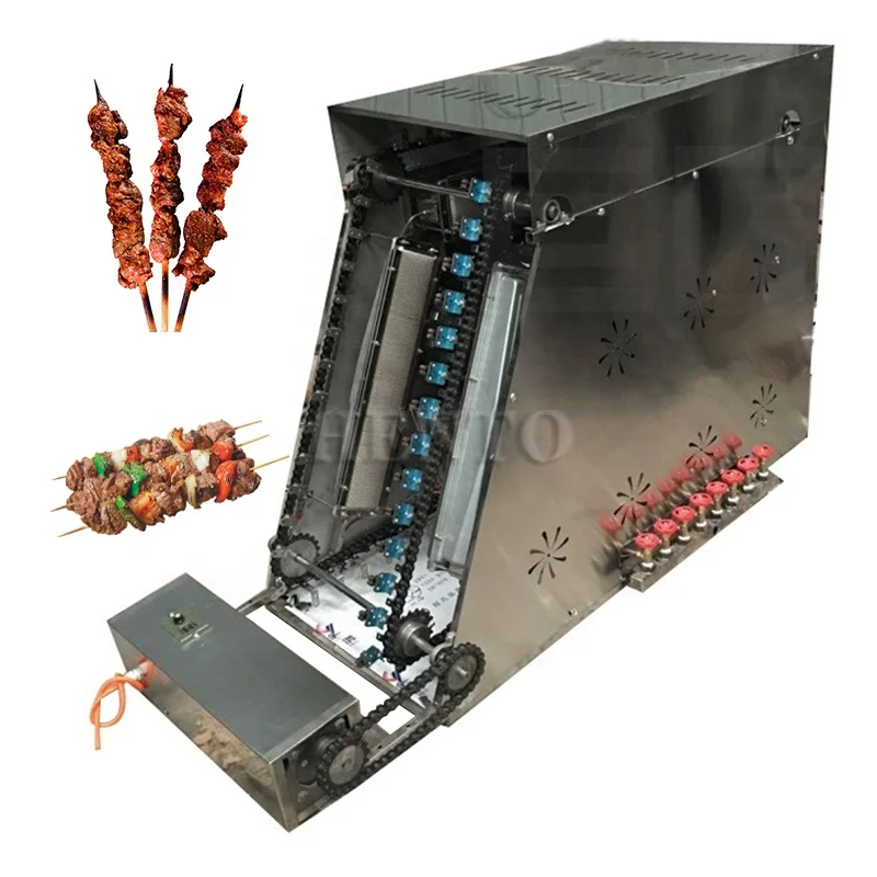 Industrial Kebab Maker Machine Automatic Barbecue Grill Machine
