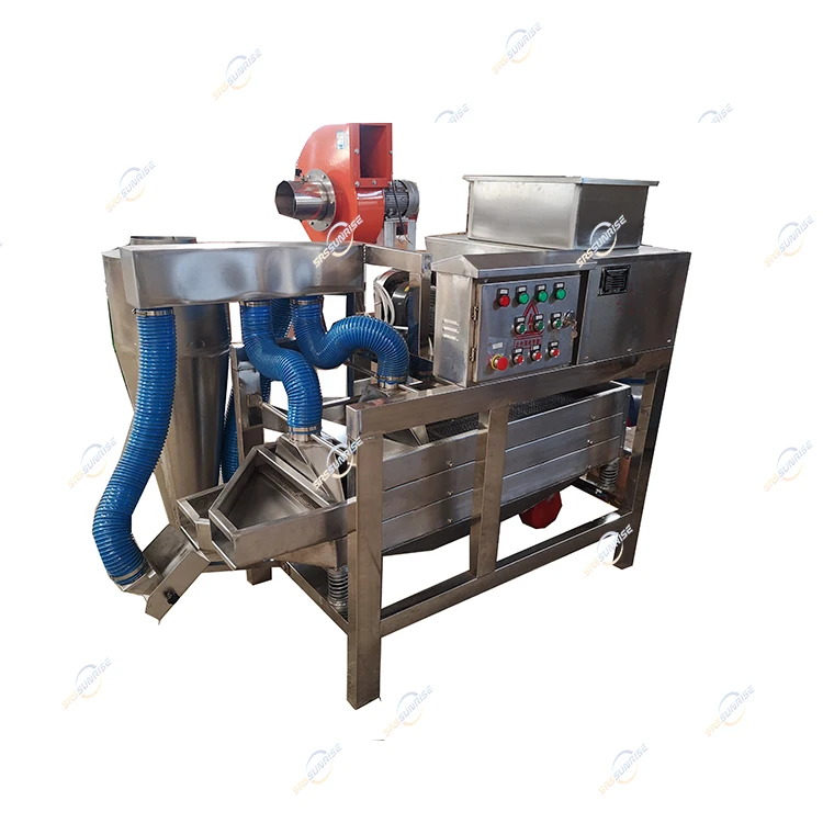 Stainless Steel Small Machine for Roasted Cocoa Bean Sheller Cracker and Winnower