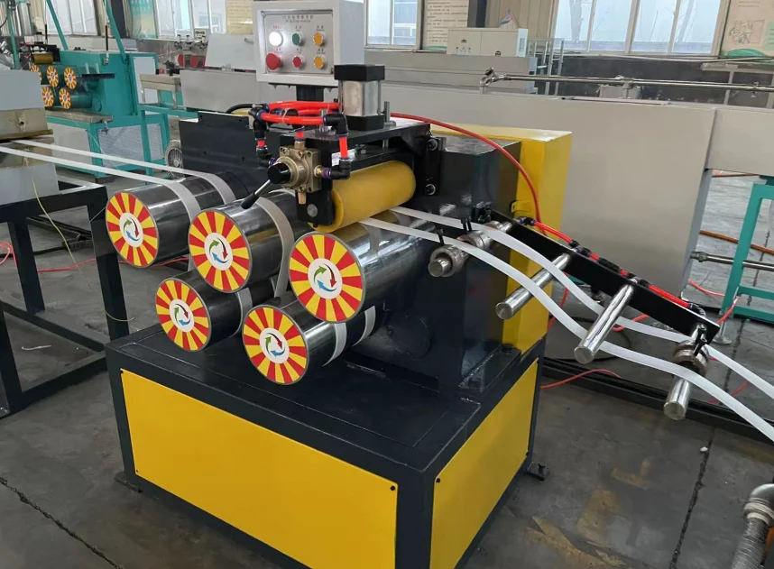 Automatic Plastic Pp Pet Packing Rope Strap Tape Band Belt Extruder Making Machine Production Line