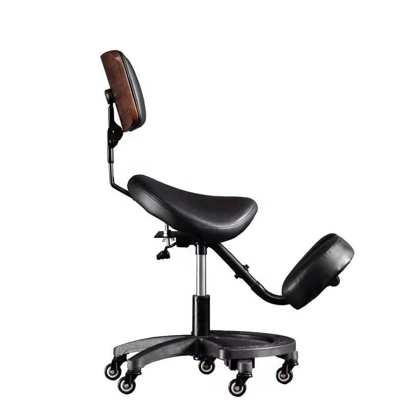 2024 New Sitting Posture Correction Kneeling Enjoy Office Chair Ergonomic Adjustable Leather Chair for Office