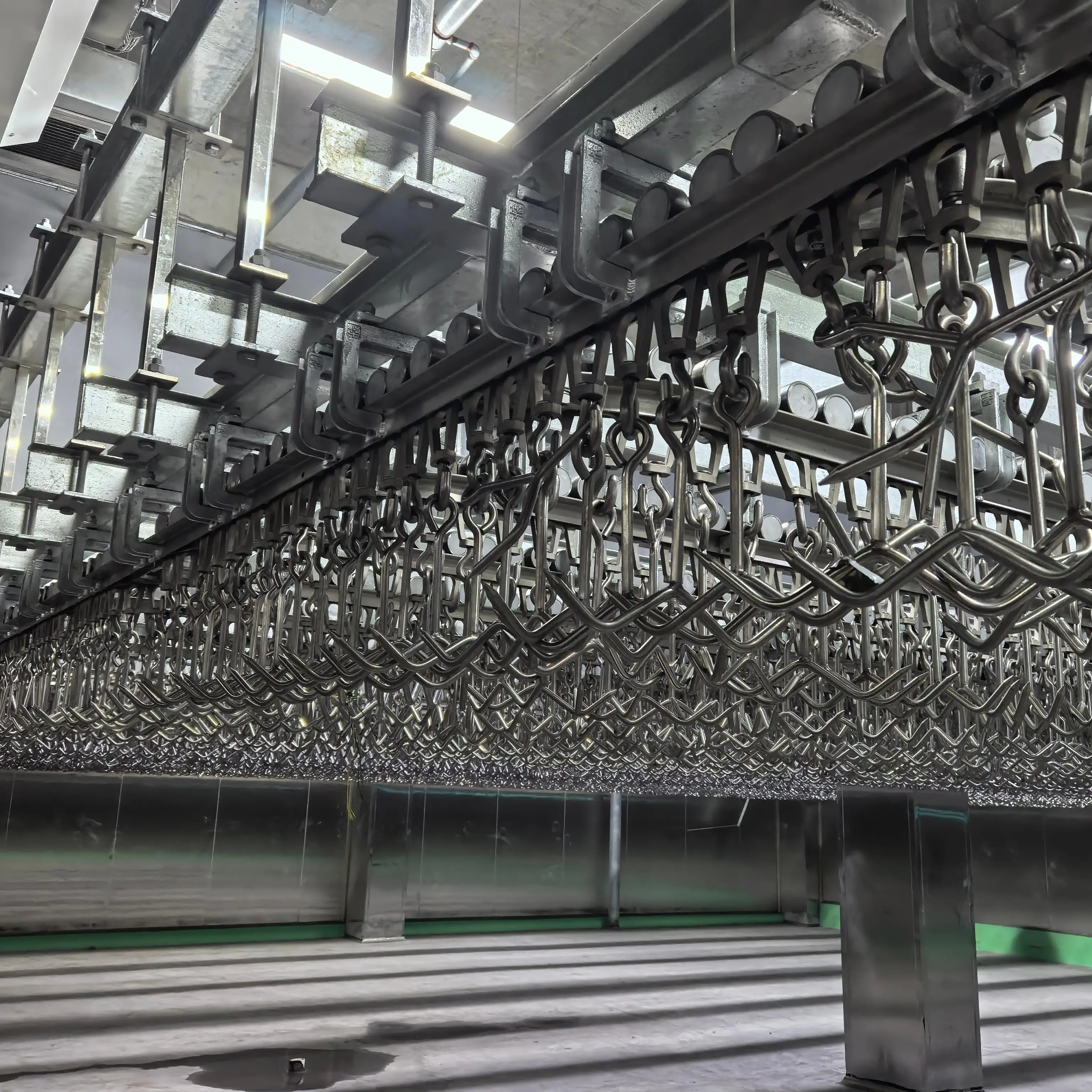 Industrial automatic halal mutton slaughtering equipment for modern slaughterhouse, complete goat slaughtering production line