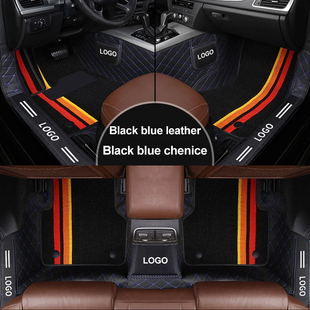 Automotive Interior Car Foot Mat 5d Luxury Leather Special Car Mats