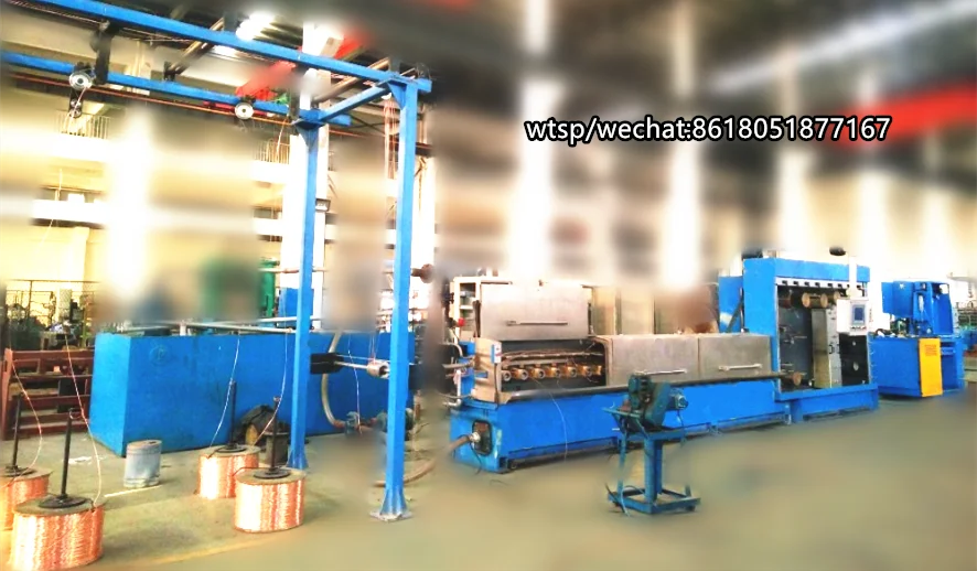 JIACHENG Multi Wire Drawing Machine With Annealer for 8 Wires