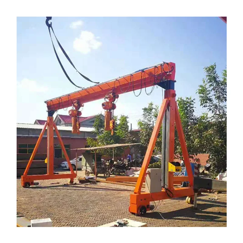 Grue à Portique Métal 1/10 JDModel - Non Peinte, Non Assemblée, Pour