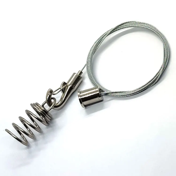 Подвесные знаки, комплект крючков для потолка, комплект из 2 кабелей с зажимом из проволоки из нержавеющей стали