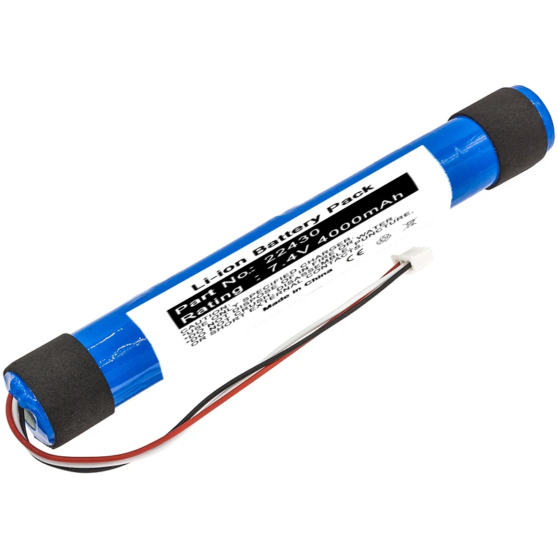 7.4V 4000mAh Li-ion Lithium Ion 22430 Speaker battery for BRV-Blade BRVBLDBB