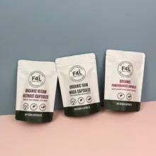 Custom Printing Aluminum Foil Supplement Powder Medicine Powder Stand up Pouch Plastic Heat Seal Capsule Packing Bag