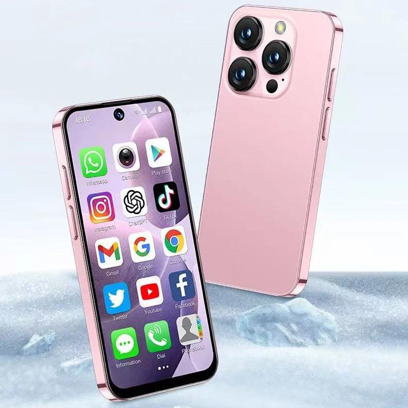 ミニ携帯電話 4G SIMフリー XS19PRO ピンク SOYES XS19proグローバルロック解除スーパーミニ携帯電話4G LTE