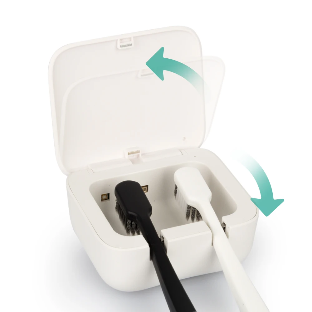 Высокое качество портативный мини UVC-LED Стерилизатор зубных щеток для одного или пары