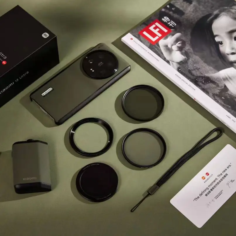 Xiaomi 13 Ultra カメラキットセットphotography kit Xiaomi 13 Ultra: White professional photography kit arrives with