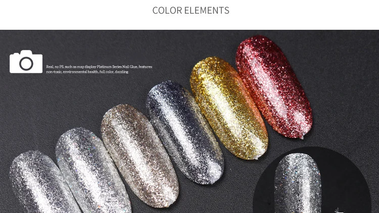 Factory Price Platinum glue Private label nail polish Painting Gel Paint Nail Art paint glitter gel factory