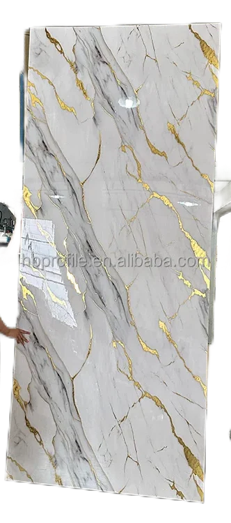 4X8 Ft PVC UV Marble Sheet Panel 2mm 2.5mm 3mm Thick for Outdoor ...