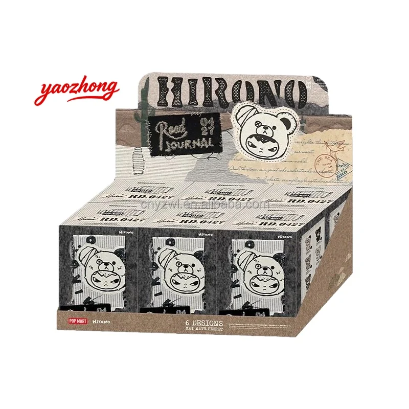Original Genuine POPMART Hirono Road Journal Series Blind Box