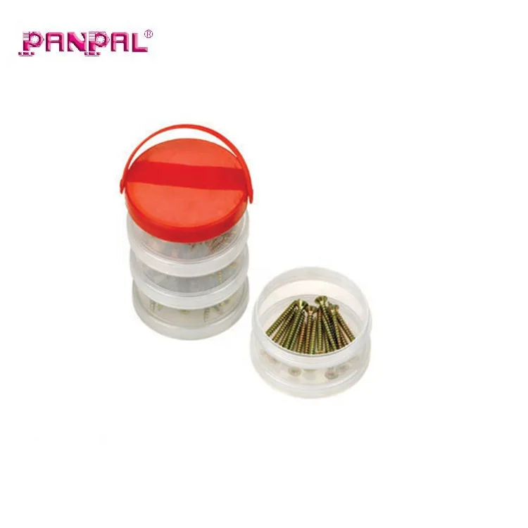 Manufacture in China BSCI approve factory low price yellow zinc plated chipboard screw set