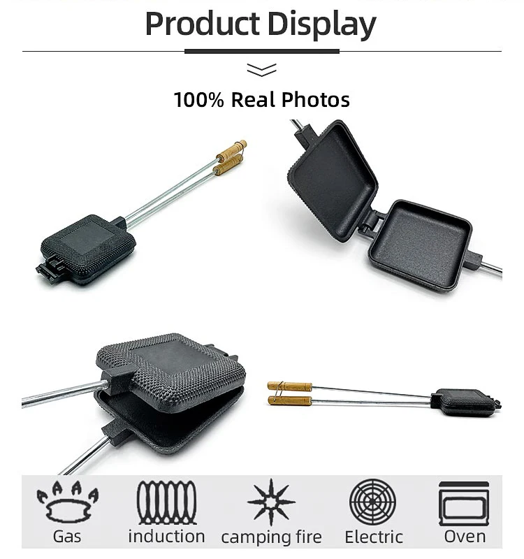 Cast Iron Jaffle Pie Camping Sandwich Maker Buy Jaffle Iron,Camping