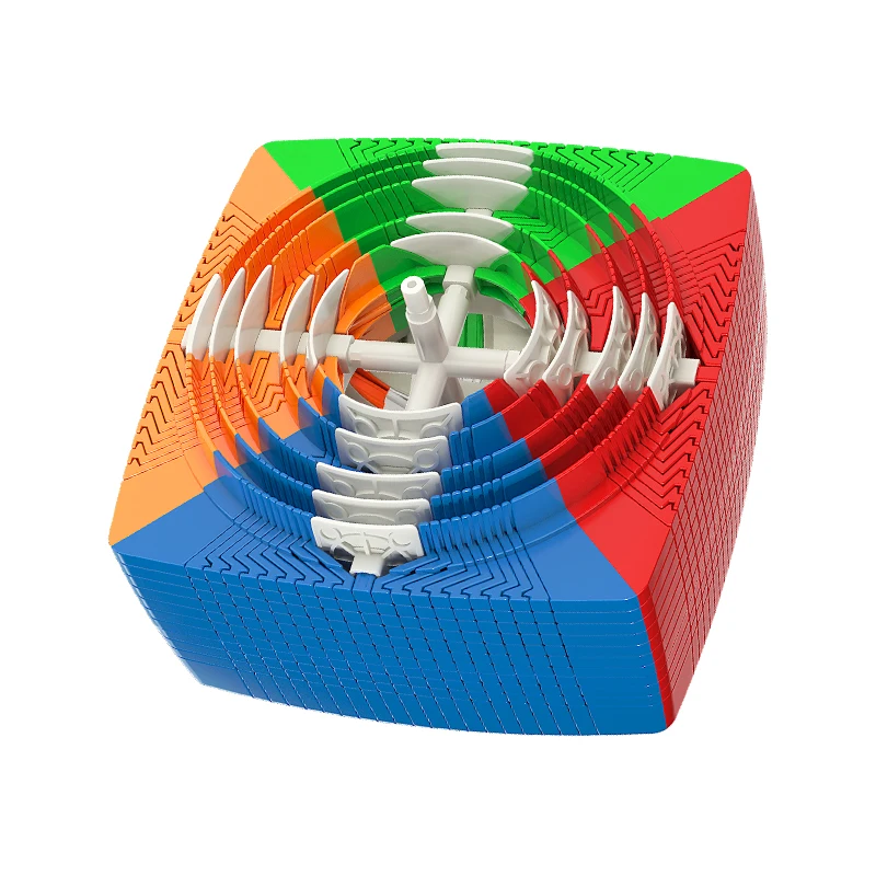 MoYu Meilong Mini 21x21 Magic Cube High-Level 21 Layer Puzzle Classroom Cubing Brain Teaser Educational Toys
