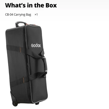 Godox CB-04 Light Carrying Bag Hard Trolley Case With 2 Wheels Portable Case for Studio Accessories for Studio Light detail image