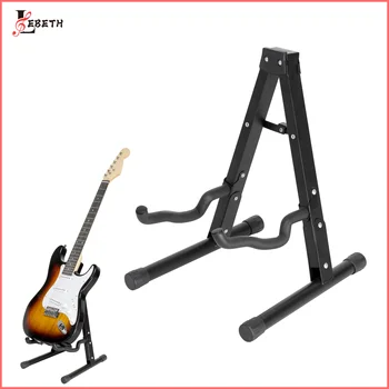 GS-04J Adjustable Frame Folding A Shape Guitar Stand for Acoustic Guitar and Electric Guitar