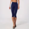 navy capri leggings