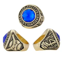 1963 MLB Los Angeles Dodgers Baseball Championship Ring Alloy Diamond Ring for Men Manufacturers Direct Sales