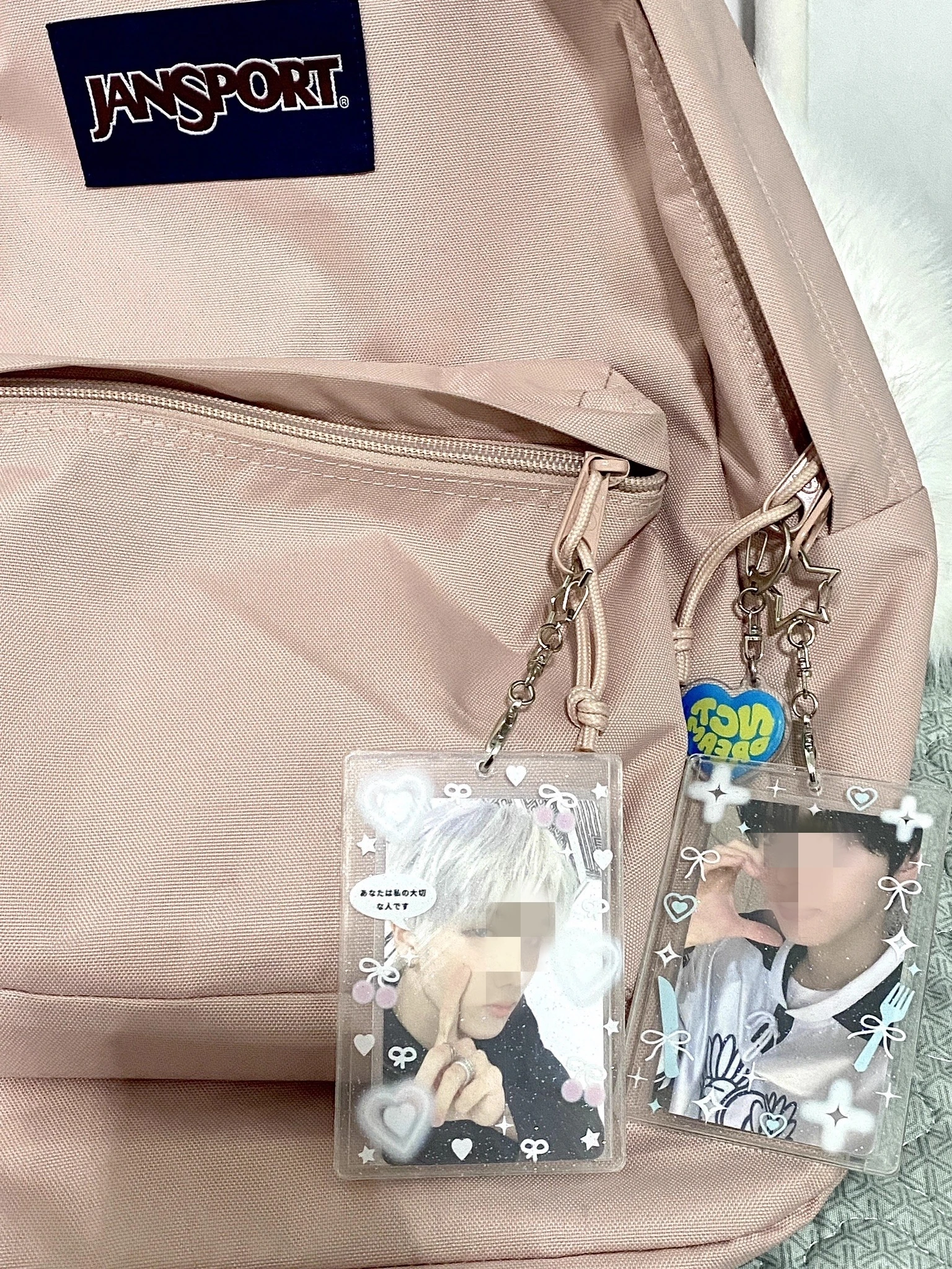 2 Stück Sterne Photocard Holder K pop Transparent