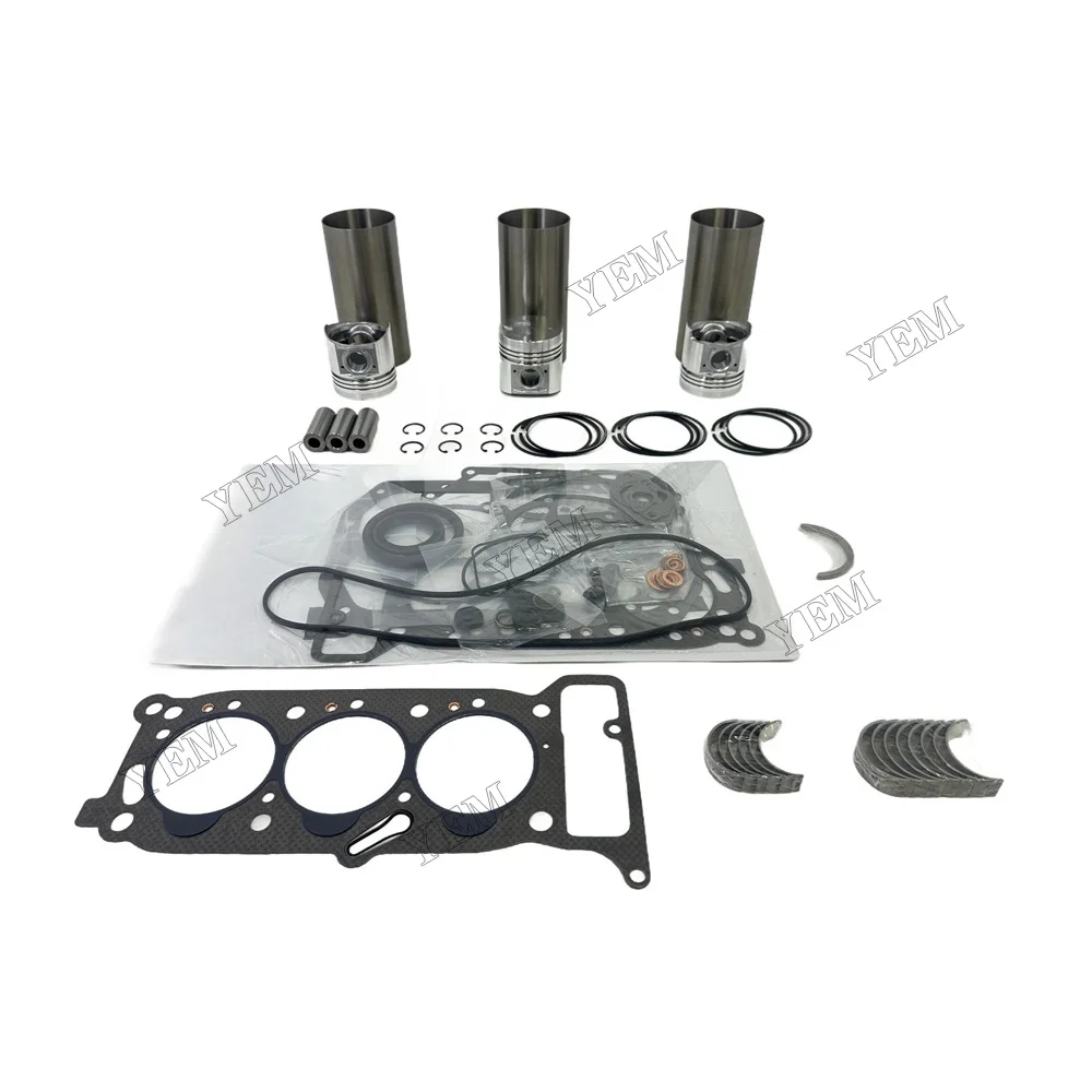 3KR1 Overhaul Repair Kit For Isuzu Engine Kit Engine Piston Ring Gasket Bearing