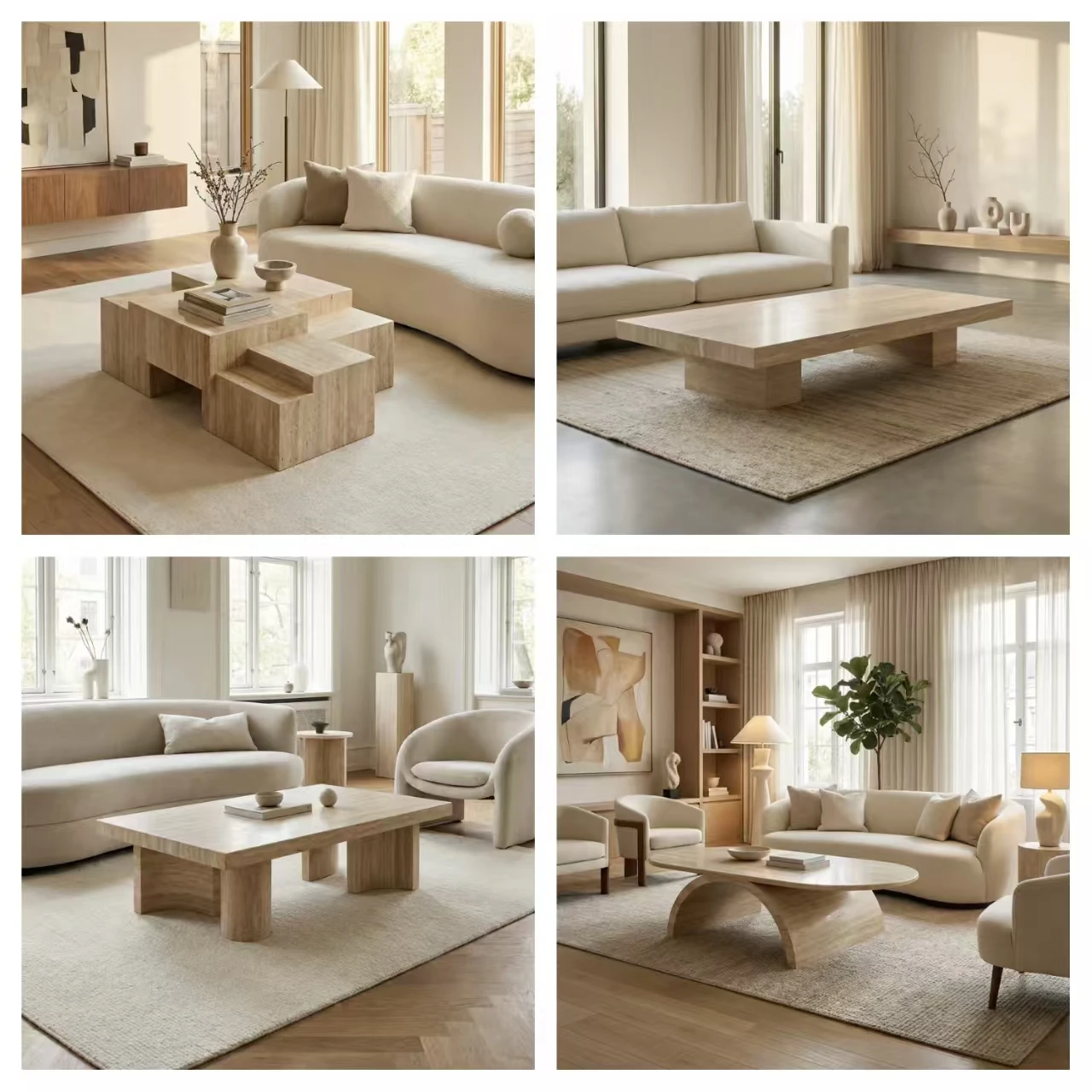 product nature stone myra beige travertine tables travertine for dining room dining area living room-3