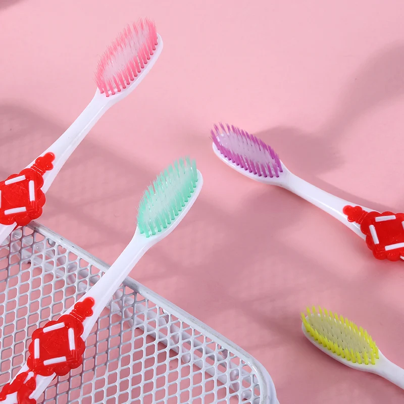 V-shaped Orthodontic Toothbrush Soft Filaments V-trim For Cleaning ...