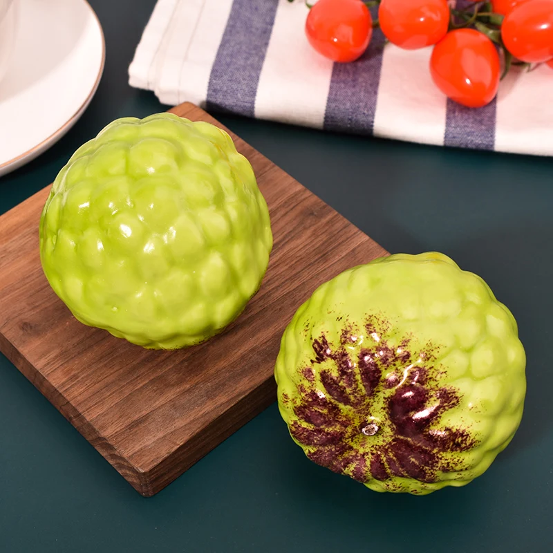 High Simulated Sakyamuni Model Fake Sakyamuni Fake Simulation Cherimoya Model Props Plastic Cherimoya Fruit