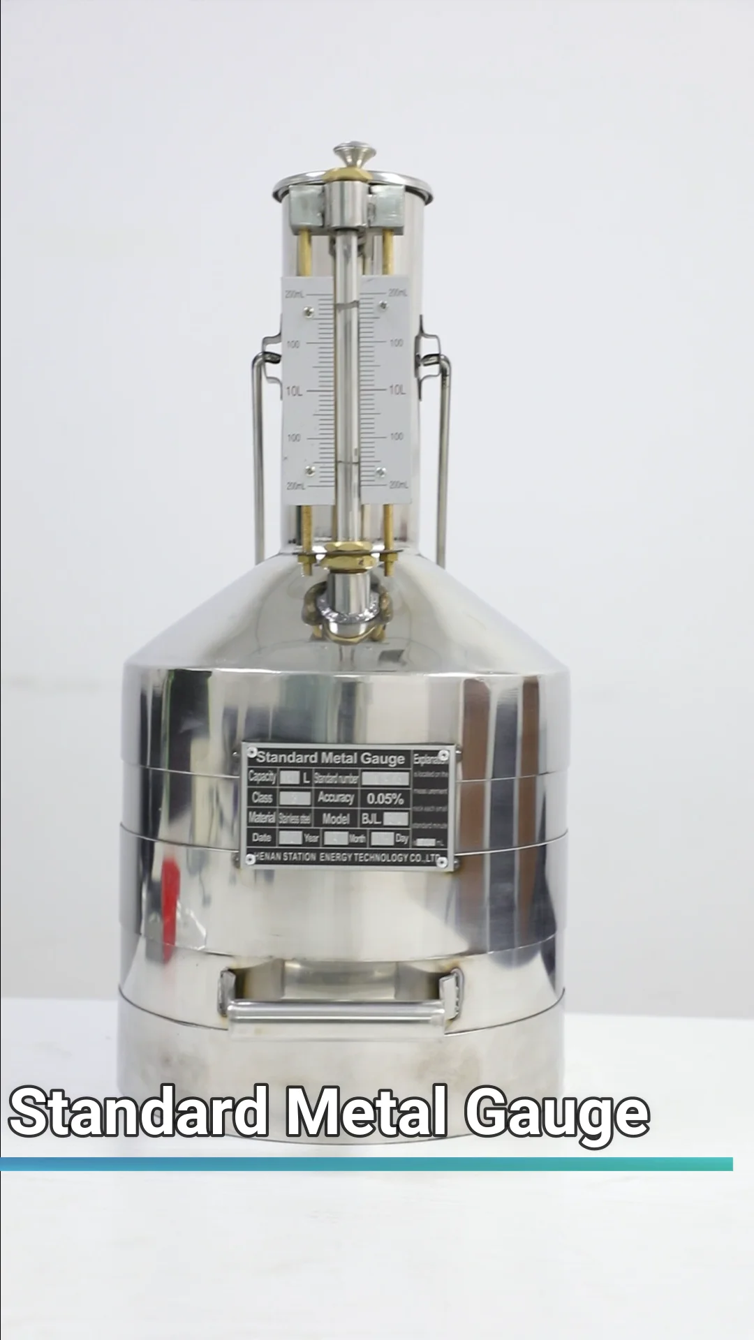 Gallon SS Steel Calibration Can For DEF National Petroleum, 57 OFF