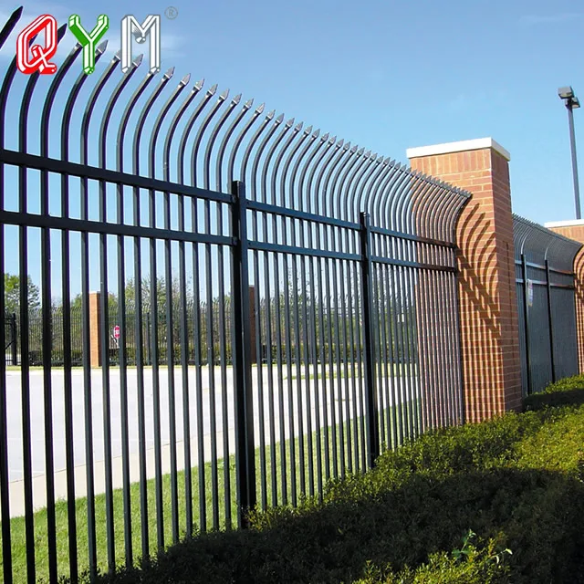 High Quality Cheap Wrought Iron Fence Panel Metal Fence Pickets