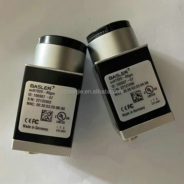 AcA1920-40gm Vision Systems Industrial Three-Phase Cameras High-Efficiency 380V Vision Cameras