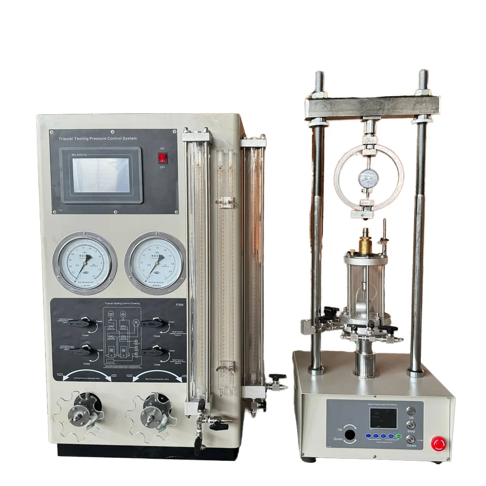 Triaxial Compression Test Apparatus for Soil and Rock Triaxial Apparatus