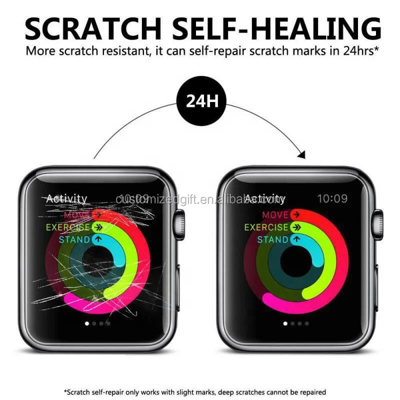 
Гибкая изогнутая Гидрогелевая пленка 3D для Apple Watch, защитная пленка для экрана iWatch 38/40/42/44 мм, HD защита для экрана из ТПУ с защитой от отпечатков пальцев 