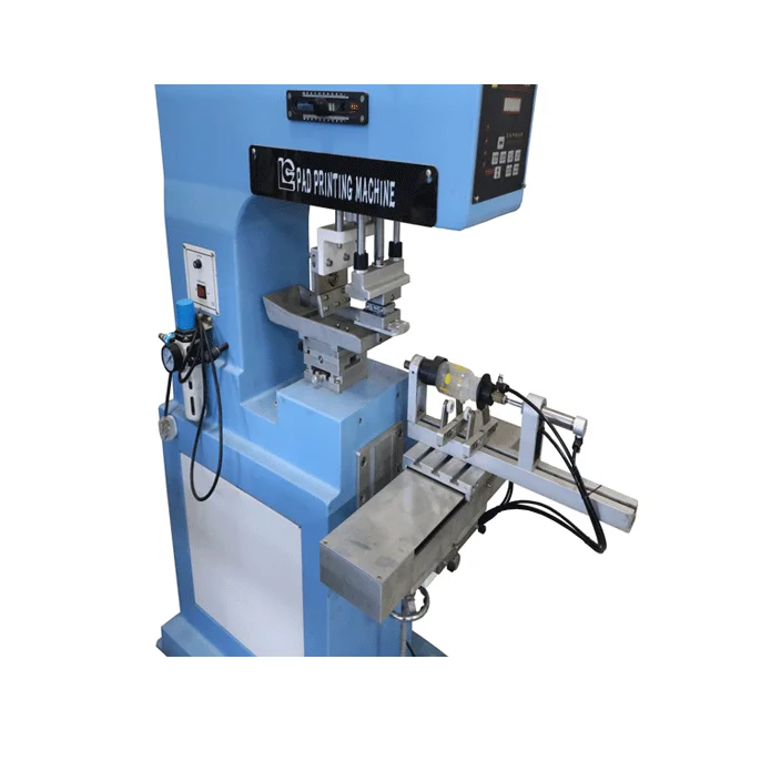 High Precision Single Color Semi-automatic Pad Printer Engine Grade Single LED Bulb  Paper Label Core Pump New Condition